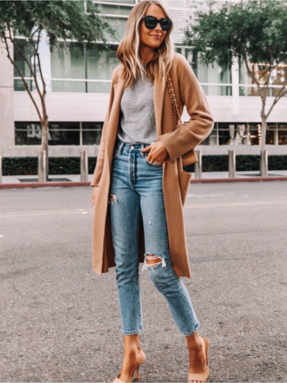 J.Crew Ella Open Front Long sweater Blazer